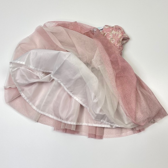 NANNETTE Baby Pink Tulle Dress with Bow 3/6 months - Picture 10 of 16